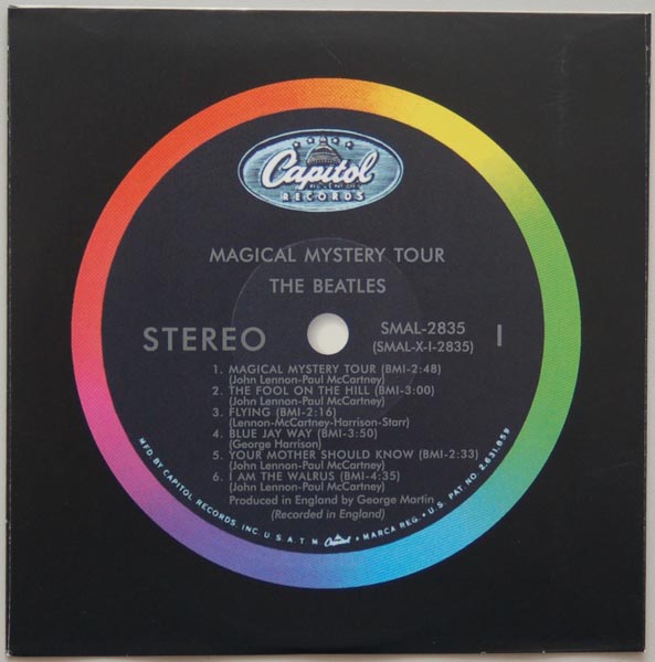 Inner sleeve side A, Beatles (The) - Magical Mystery Tour